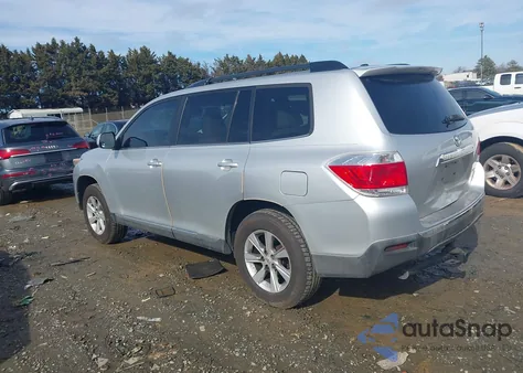 2011 Toyota Highlander Se V6 from USA, damaged, VIN 5TDBK3EH0BS059049